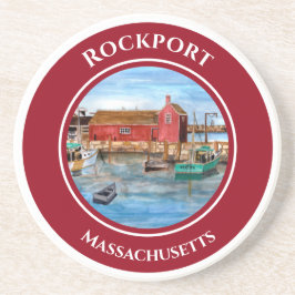 Posavasos Rockport Harbour Massachusetts New England Pintura