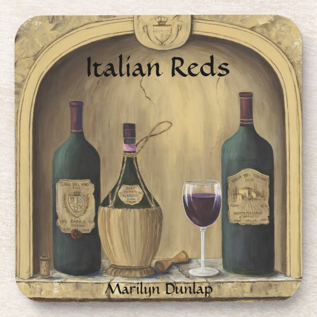 Posavasos Rojos italianos (Frente)