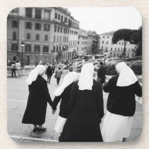 Posavasos Roma Italia, ¡Patrulla de monjas! (NR)