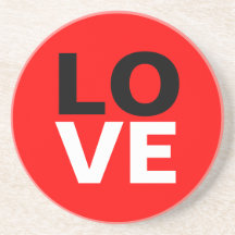 Romance de amor de fondo rojo único