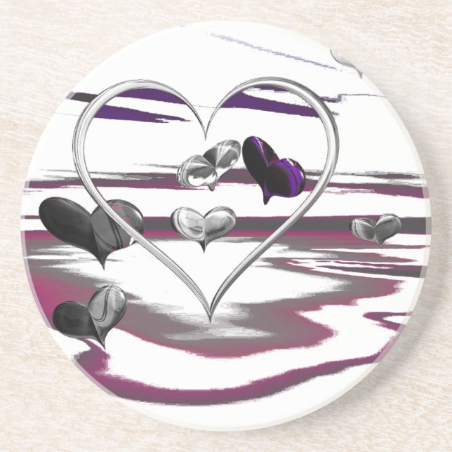 Posavasos Romance futurista (Frente)