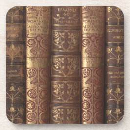 Posavasos Romances de Alexandre Dumas (Lomos de libros)