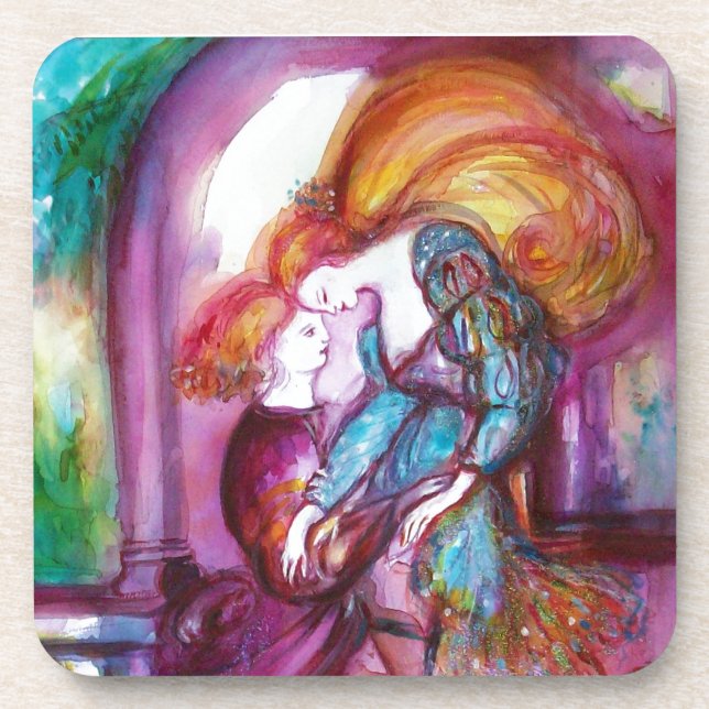Posavasos ROMEO Y JULIET Romántico Día de San Valentín (Frente)