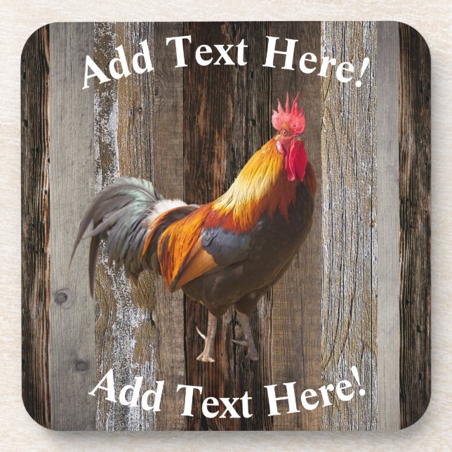 Posavasos Rooster (Frente)