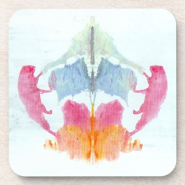 Posavasos Rorschach Ink Blot Test (Frente)
