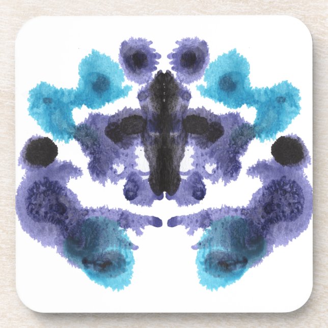 Posavasos Rorschach Inkblot Test Fun (Frente)