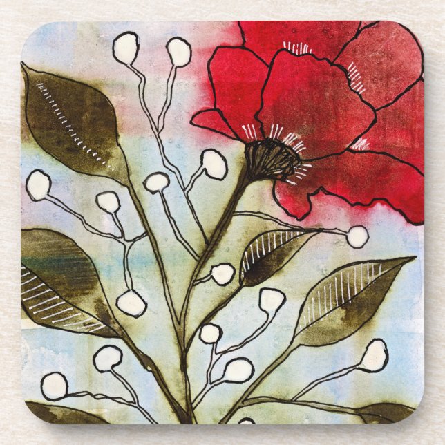 Posavasos Rosa (Frente)