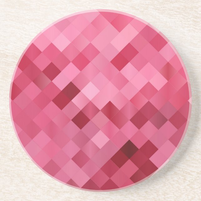 Posavasos Rosa brillante (Frente)