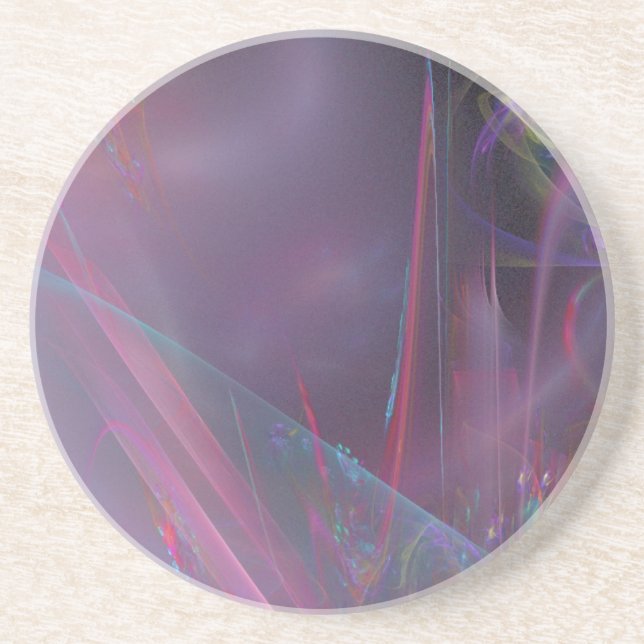 Posavasos Rosa caliente y frío (Frente)