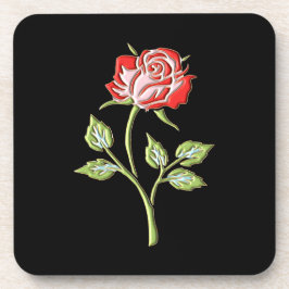 Posavasos Rosa de color sencillo