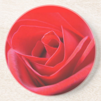 Posavasos Rosa de las galas Rojas Regalos de rosa Rojo Decor