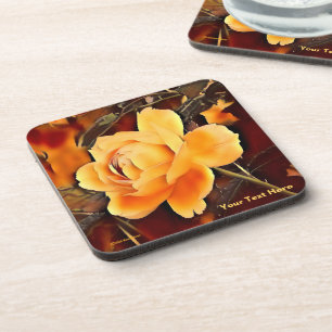 Posavasos Rosa de llama