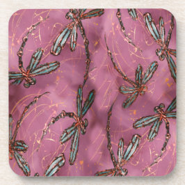 Posavasos Rosa Dusky Flit Dragonfly