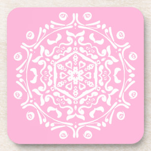 Posavasos Rosa Mandala