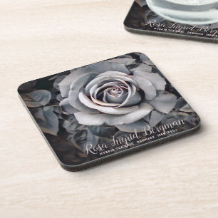 Posavasos Rosa Monótona [Soporte de plástico duro]