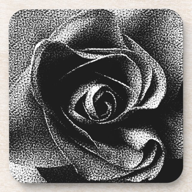 POSAVASOS ROSA NEGRO (Frente)