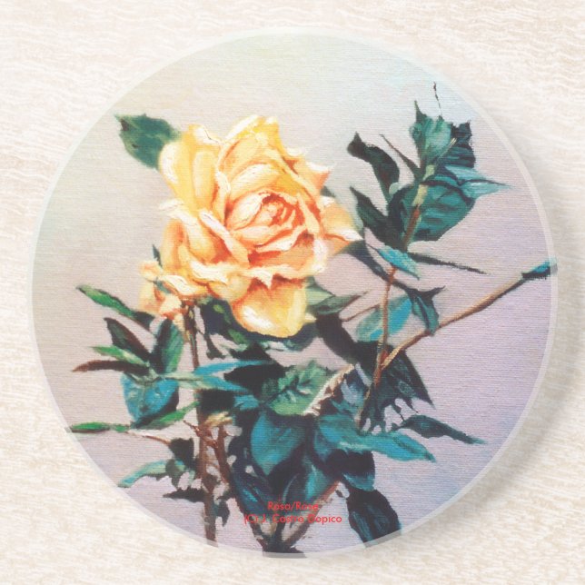 Posavasos Rosa/Rosa (Frente)