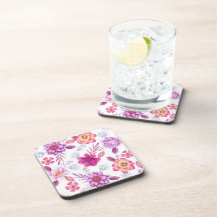 Posavasos Rosa violeta