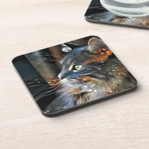 Posavasos Rosa y luz mágica