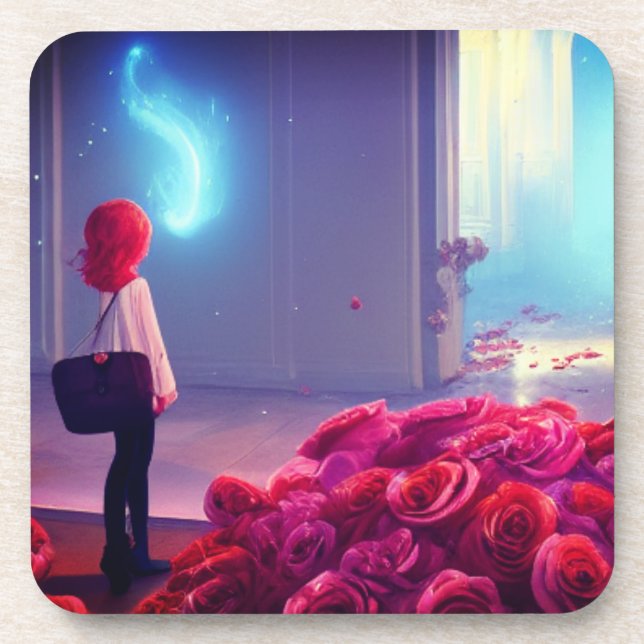 Posavasos Rosas (Frente)