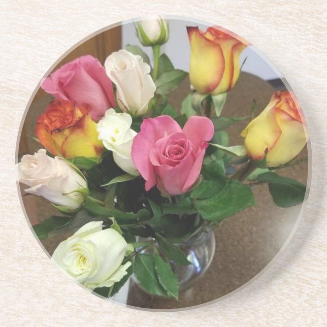 Posavasos Rosas (Frente)