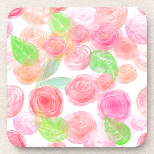 Posavasos Rosas Airy (Frente)