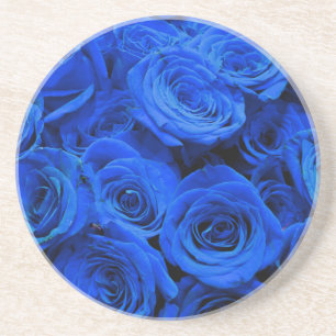 Posavasos Rosas azules