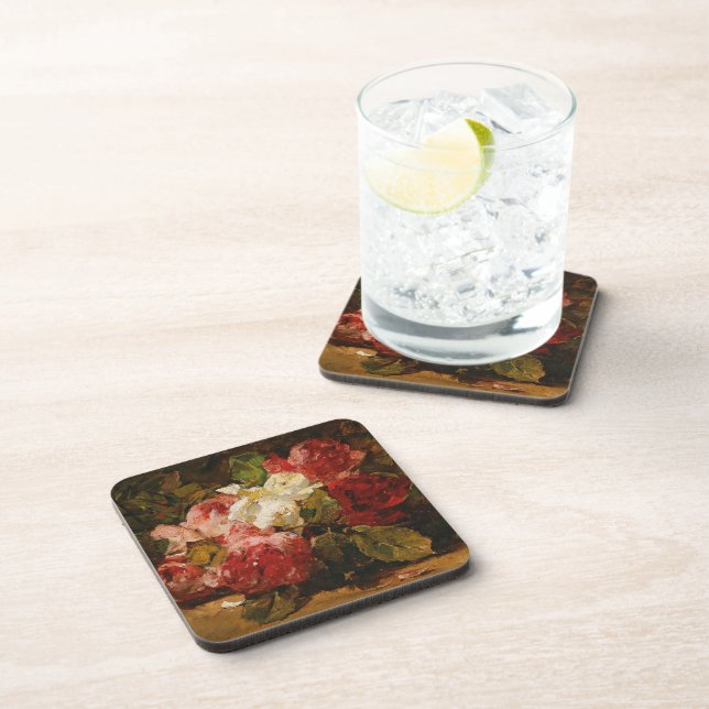 Posavasos Rosas de Georges Jeannin III (Lado Derecho)