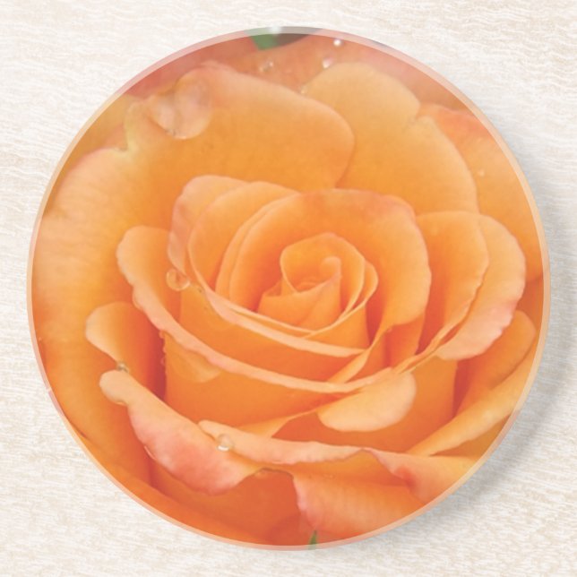Posavasos rosas de naranja (Frente)