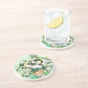Posavasos Rosas de Vincent van Gogh