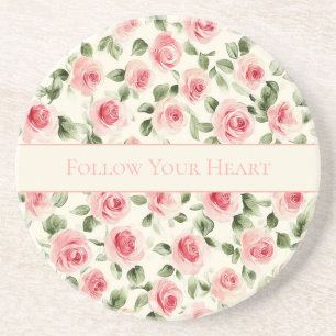 Posavasos Rosas Rosadas Bonitas