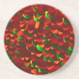 Posavasos  Rosenblätter abstrakt