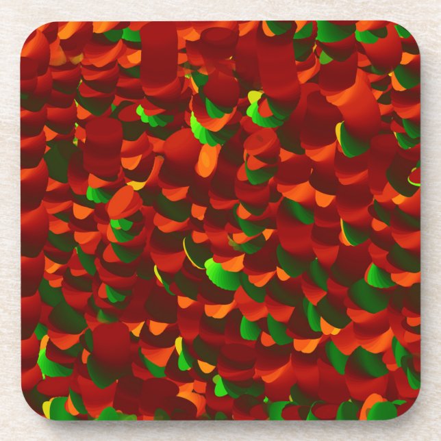 Posavasos  Rosenblätter abstrakt (Frente)