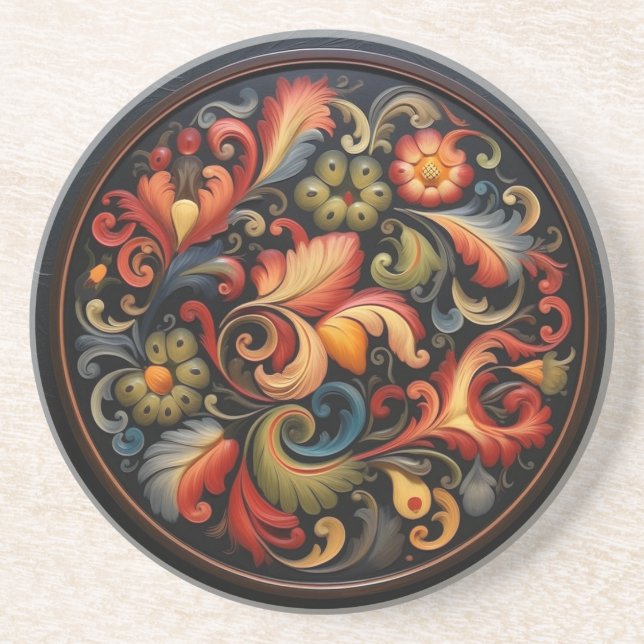 Posavasos Rosepaint Moderno 4 de 6 (Frente)