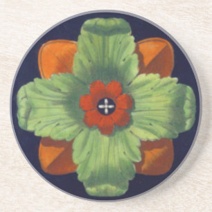 Posavasos Rosette arquitectónico n.º 4