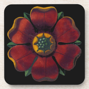 Posavasos Rosette arquitectónico número 1 - escayola