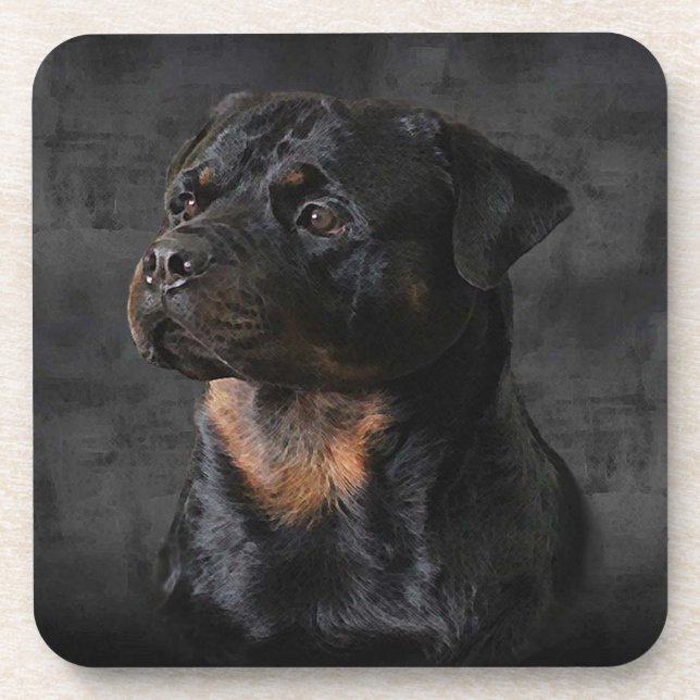 Posavasos Rottweiler (Frente)