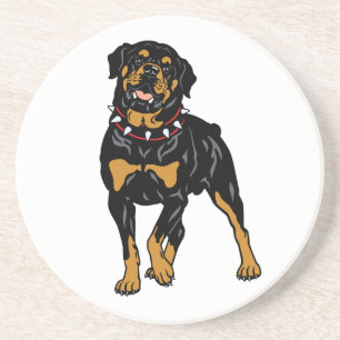 Posavasos rottweiler