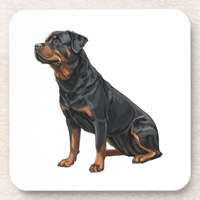 Posavasos Rottweiler (Frente)