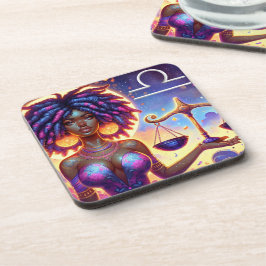 Posavasos Rótulo Astrológico Horoscopio Libra Zodiac