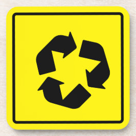 Posavasos Rótulo de intersección circular de escayola plásti