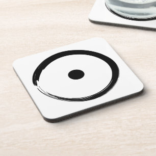 Posavasos Rótulo solar astrológico - Budismo Círculo Zen 1