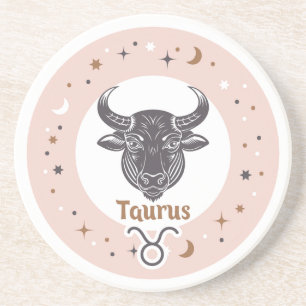 Posavasos Rótulo Zodiac Taurus