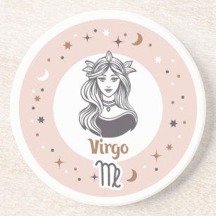 Posavasos Rótulo Zodiac Virgo