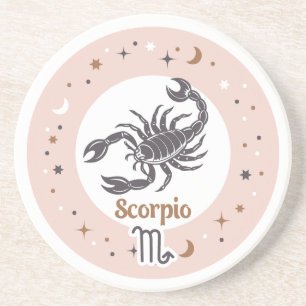 Posavasos Rótulo zodiaco Escorpio