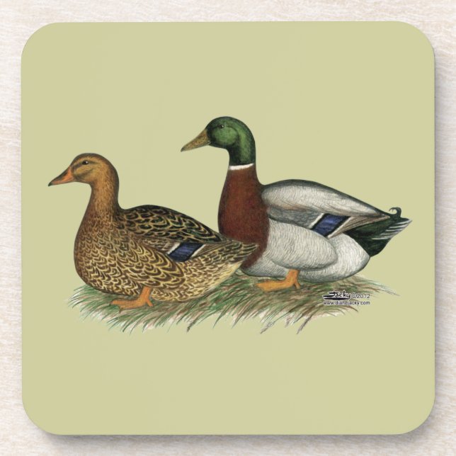 Posavasos Rouen Ducks (Frente)