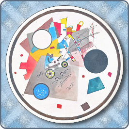 Posavasos ROUND COASTER - Light Circle (1922) de Kandinsky