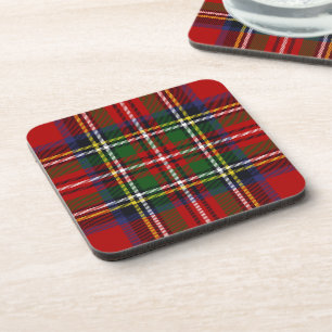 Posavasos Royal Stewart Tartán