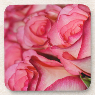 Posavasos Rubefacción de las rosas blancas