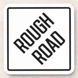 Posavasos Ruda de la ruta difícil de la escoria de plástico